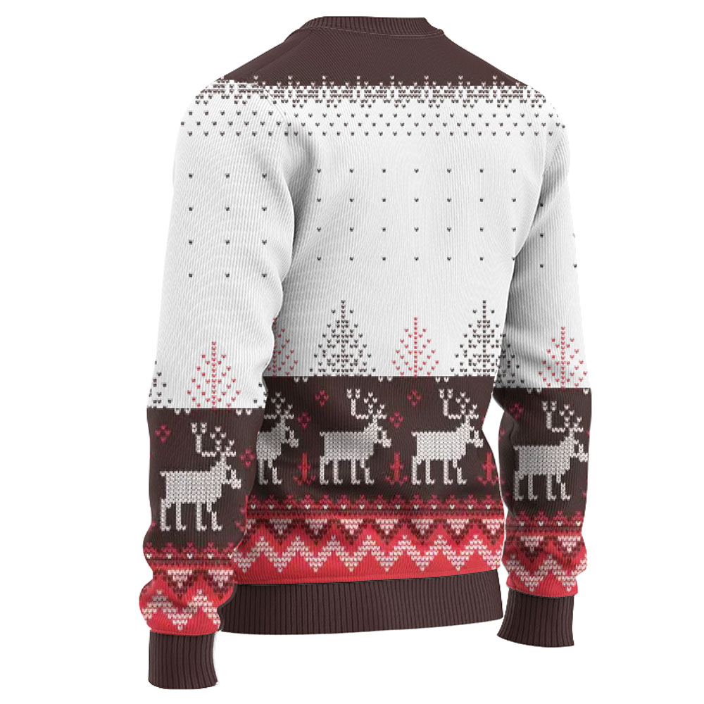 Custom Dog Breed Ugly Christmas Sweater 3
